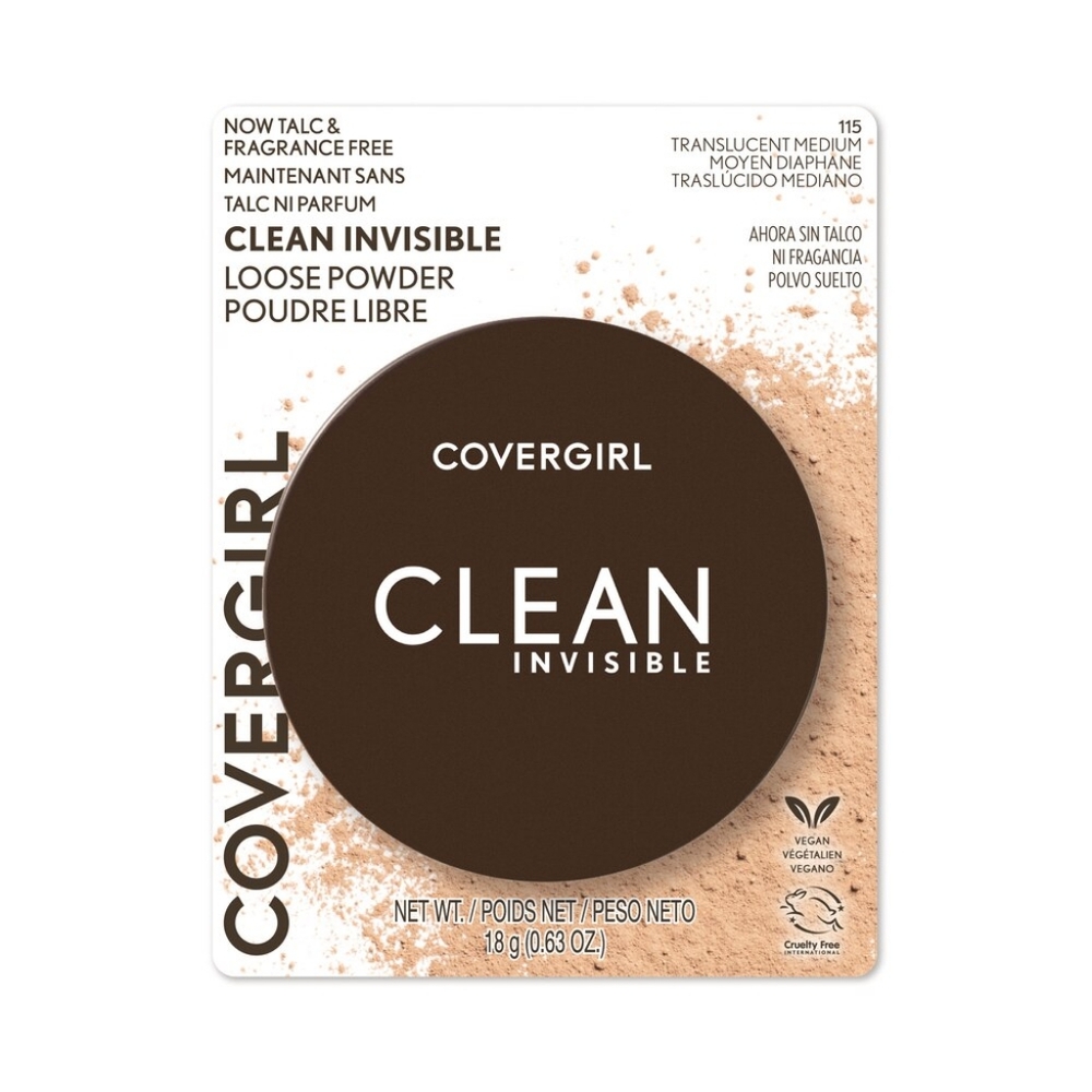⭐4/$15 CoverGirl Clean Invisible Loose Setting Powder Translucent Medium - Picture 2 of 11